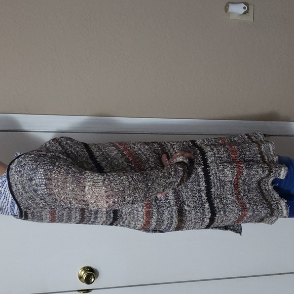 Free People Loose Knit Pull Over Sweater. Size Sm - Picture 3 of 5